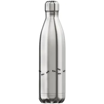 Μυρμήγκια, Μεταλλικό παγούρι θερμός Inox (Stainless steel), διπλού τοιχώματος, 750ml