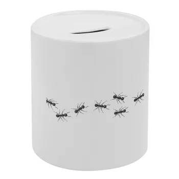 Ants, Κουμπαράς πορσελάνης με τάπα