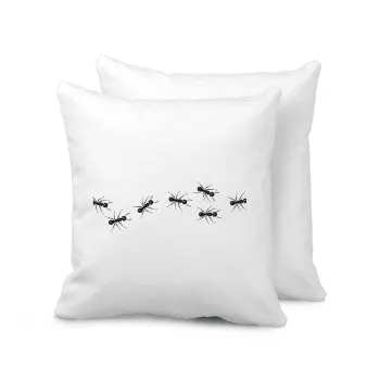 Μυρμήγκια, Μαξιλάρι καναπέ 40x40cm περιέχεται το  γέμισμα