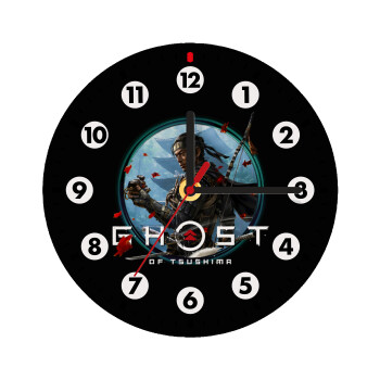 Ghost of Tsushima, Wooden wall clock (20cm)