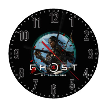 Ghost of Tsushima, Ρολόι τοίχου ξύλινο (30cm)