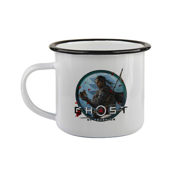 Ghost of Tsushima, Κούπα εμαγιέ με μαύρο χείλος 360ml