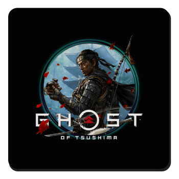 Ghost of Tsushima, Τετράγωνο μαγνητάκι ξύλινο 9x9cm
