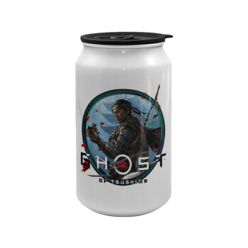 Ghost of Tsushima, Κούπα ταξιδιού μεταλλική με καπάκι (tin-can) 500ml