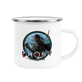 Ghost of Tsushima, Κούπα Μεταλλική εμαγιέ λευκη 360ml