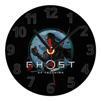 Ghost of Tsushima, Ρολόι τοίχου γυάλινο (20cm)