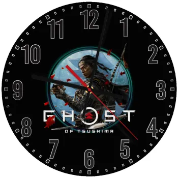 Ghost of Tsushima, Ρολόι τοίχου ξύλινο (30cm)