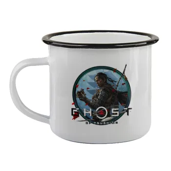 Ghost of Tsushima, Κούπα εμαγιέ με μαύρο χείλος 360ml