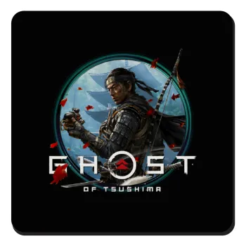 Ghost of Tsushima, Τετράγωνο μαγνητάκι ξύλινο 9x9cm