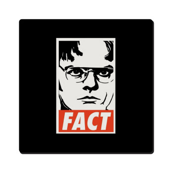Dunder Mifflin FACT, Τετράγωνο μαγνητάκι ξύλινο 6x6cm