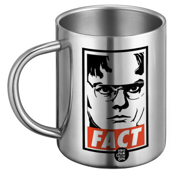 Dunder Mifflin FACT, BIG Mug Stainless steel double wall (450ml)