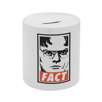 Dunder Mifflin FACT, Κουμπαράς πορσελάνης με τάπα