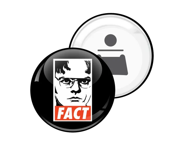 Dunder Mifflin FACT — Μαγνητάκι & Ανοιχτήρι (5.9cm)