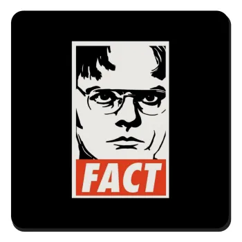 Dunder Mifflin FACT, Τετράγωνο μαγνητάκι ξύλινο 9x9cm