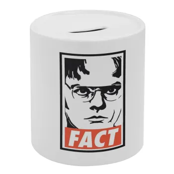 Dunder Mifflin FACT, Κουμπαράς πορσελάνης με τάπα