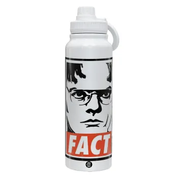 Dunder Mifflin FACT, Θερμός 1L Ανοξείδωτο με Βάση Κινητού & Διπλά Τοιχώματα