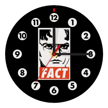 Dunder Mifflin FACT, Wooden wall clock (20cm)
