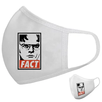 Dunder Mifflin FACT, Μάσκα υφασμάτινη υψηλής άνεσης παιδική (Δώρο πλαστική θήκη)