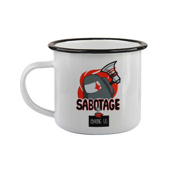 Among US Sabotage, Κούπα εμαγιέ με μαύρο χείλος 360ml