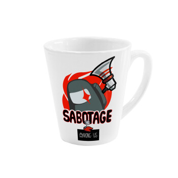 Among US Sabotage, Κούπα Latte Λευκή, κεραμική, 300ml