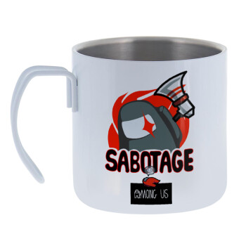 Among US Sabotage, Mug Stainless steel double wall 400ml