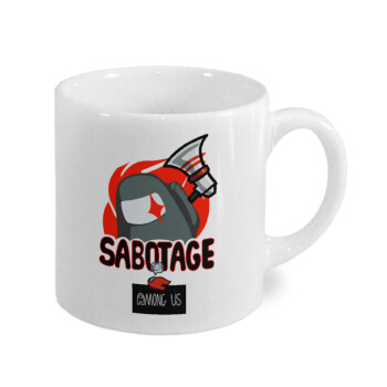 Among US Sabotage, Κουπάκι κεραμικό, για espresso 150ml
