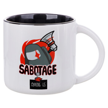 Among US Sabotage, Κούπα κεραμική 400ml Λευκή/Μαύρη