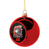 Among US Sabotage, Χριστουγεννιάτικη μπάλα δένδρου Κόκκινη 8cm