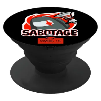 Among US Sabotage, Phone Holders Stand  Μαύρο Βάση Στήριξης Κινητού στο Χέρι