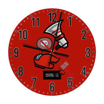 Among US Shhhh!!!, Ρολόι τοίχου ξύλινο (30cm)