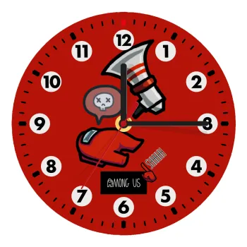 Among US Shhhh!!!, Ρολόι τοίχου ξύλινο (20cm)