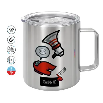 Among US Shhhh!!!, Mug Stainless steel double wall 300ml
