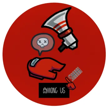 Among US Shhhh!!!, Mousepad Round 20cm
