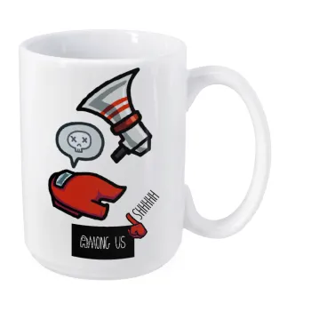 Among US Shhhh!!!, Κούπα Mega, κεραμική, 450ml