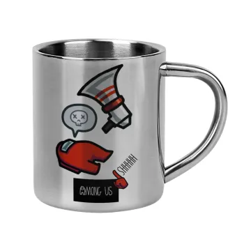 Among US Shhhh!!!, Mug Stainless steel double wall 300ml