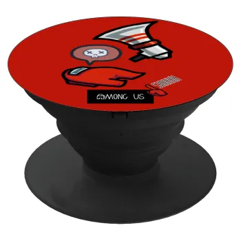 Among US Shhhh!!!, Phone Holders Stand  Μαύρο Βάση Στήριξης Κινητού στο Χέρι