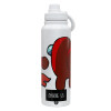 1L Stainless Steel Thermal Bottle with Phone Holder & Double Wall Insulation