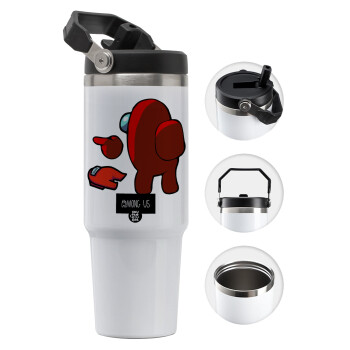 Among US i am impostor..., Θερμός Ανοξείδωτο 30oz με χερούλι