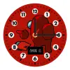 Wooden wall clock (20cm)