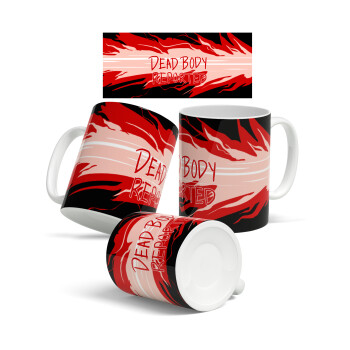 Among US dead body reported, Ceramic coffee mug, 330ml