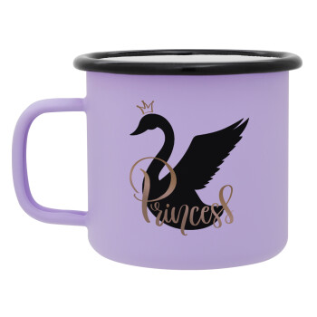 Swan Princess, Κούπα Μεταλλική εμαγιέ ΜΑΤ Light Pastel Purple 360ml