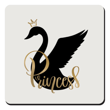 Swan Princess, Τετράγωνο μαγνητάκι ξύλινο 9x9cm