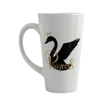Swan Princess, Κούπα κωνική Latte Μεγάλη, κεραμική, 450ml