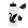 Metal water bottle, White, aluminum 500ml