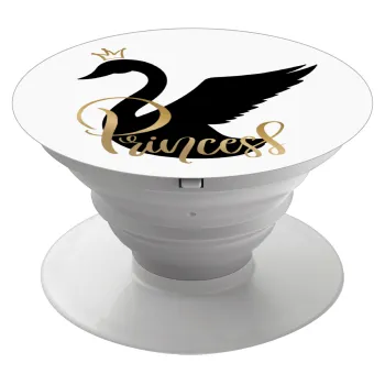 Swan Princess, Phone Holders Stand  Λευκό Βάση Στήριξης Κινητού στο Χέρι