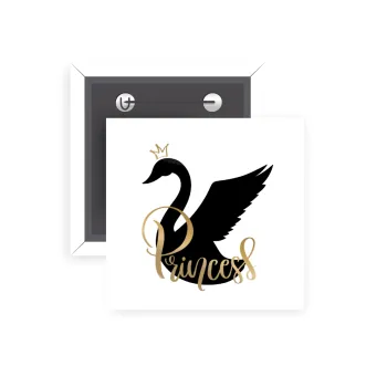 Swan Princess, Κονκάρδα παραμάνα τετράγωνη 5x5cm