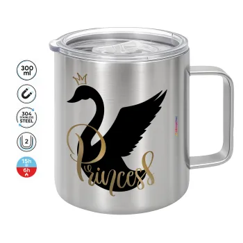 Swan Princess, Mug Stainless steel double wall 300ml