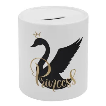 Swan Princess, Κουμπαράς πορσελάνης με τάπα