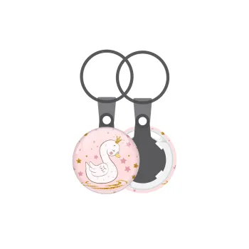 Crowned swan, Μπρελόκ mini 2.5cm