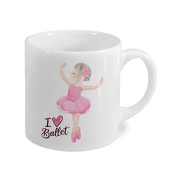 I Love Ballet, Κουπάκι κεραμικό, για espresso 150ml
